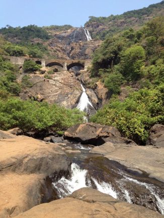 Dudhsagar Falls in Feb