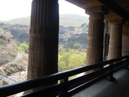 Ajanta 2nd Floor of cave