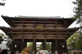 Nara Todaiji Temple Entrance