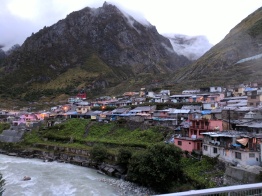 Town of Badrinath and Alaknanda