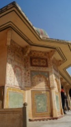 painted walls amber fort jaipur